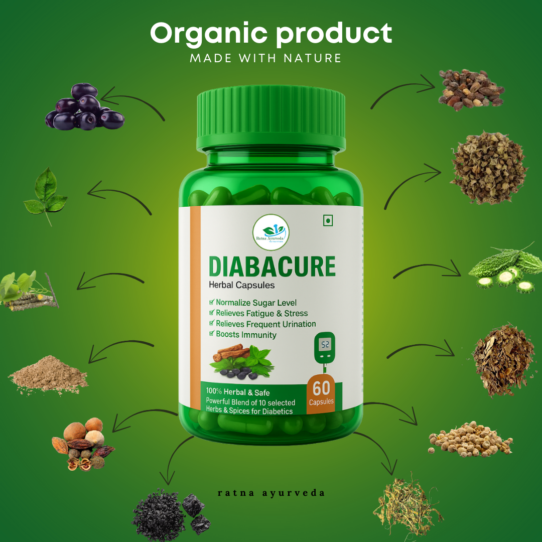 Diabacure Herbal Capsule N-60