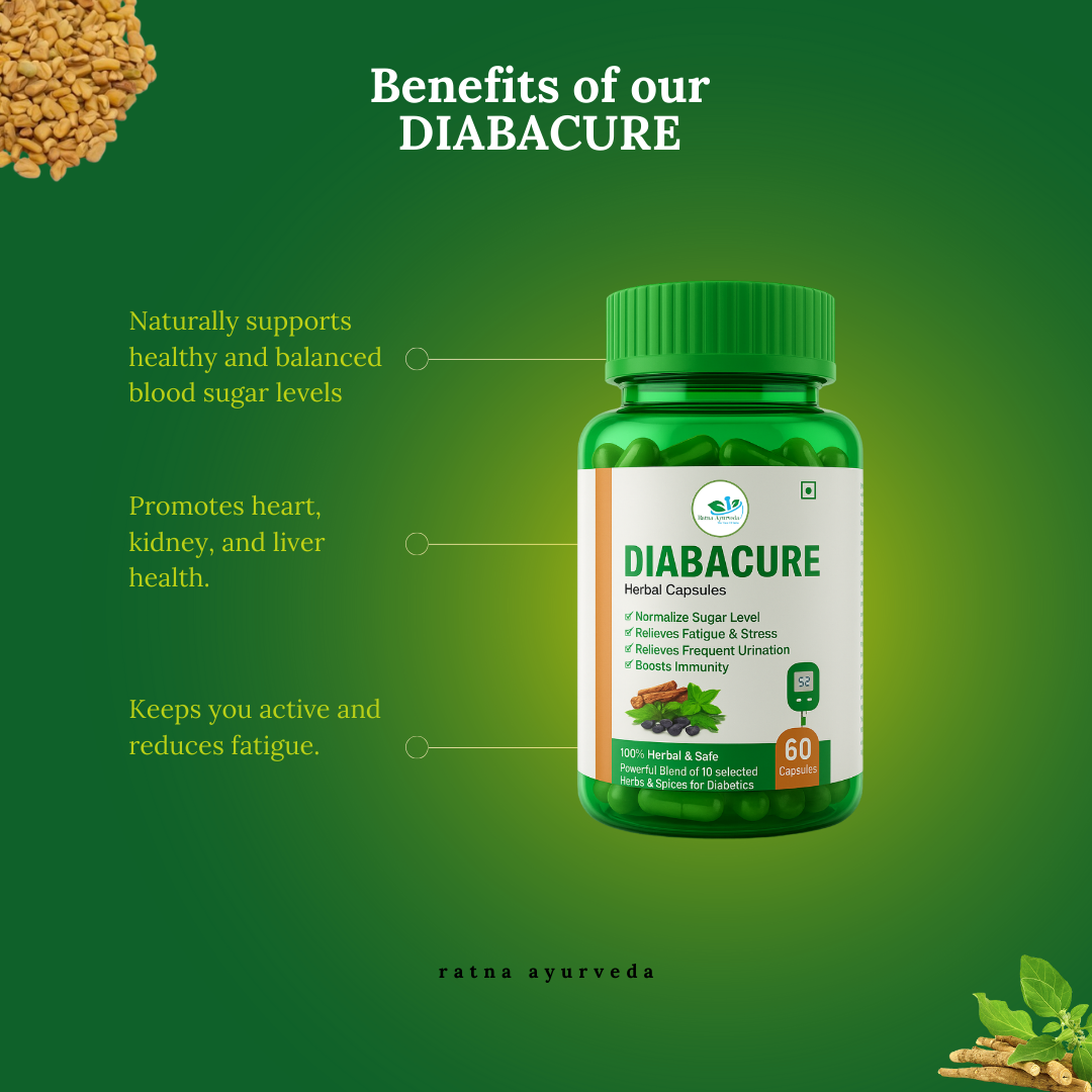 Diabacure Herbal Capsule N-60