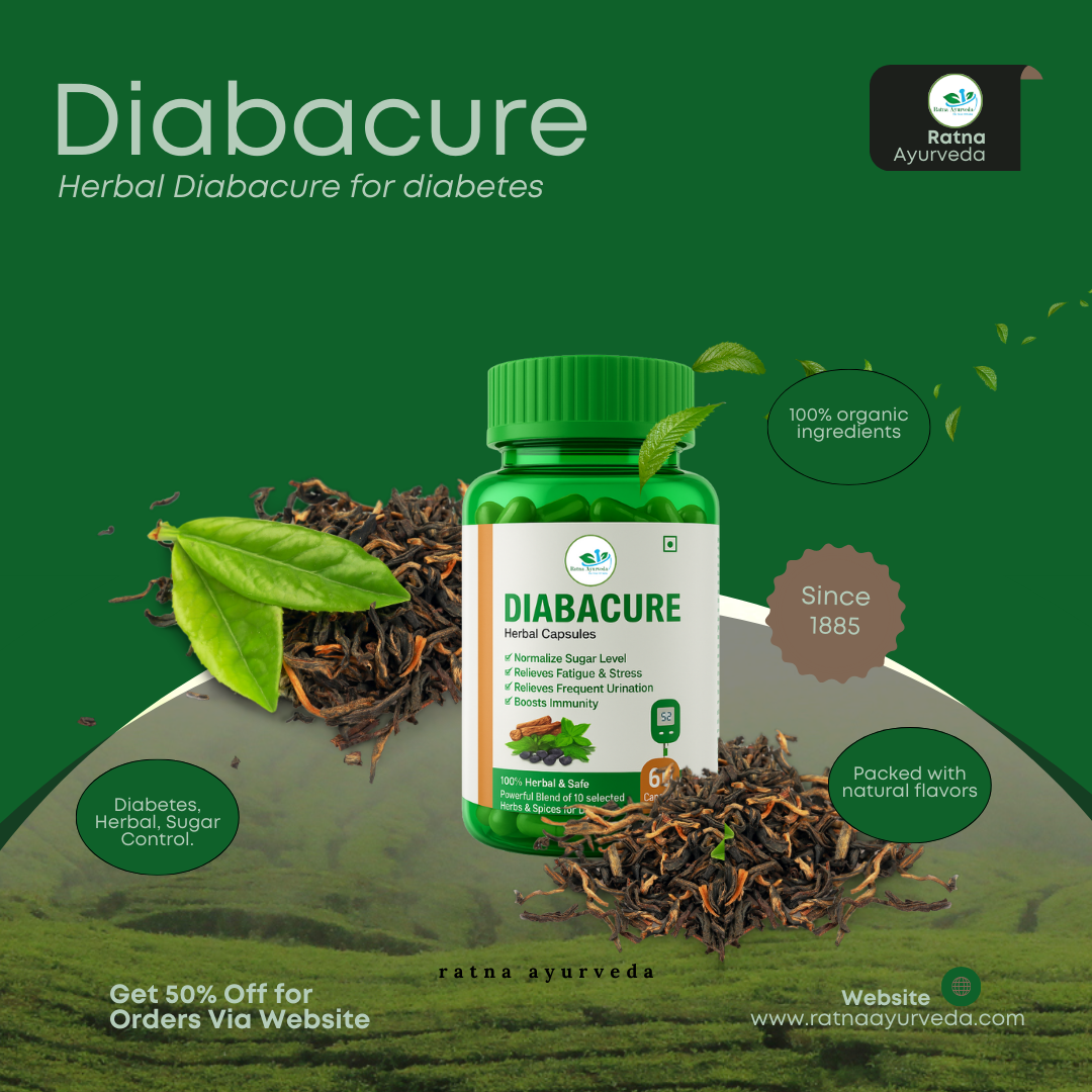 Diabacure Herbal Capsule N-60