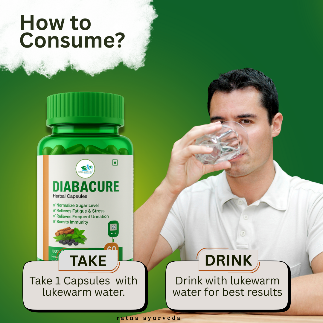 Diabacure Herbal Capsule N-60